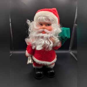 Vintage Santa Walks and Rings Bell